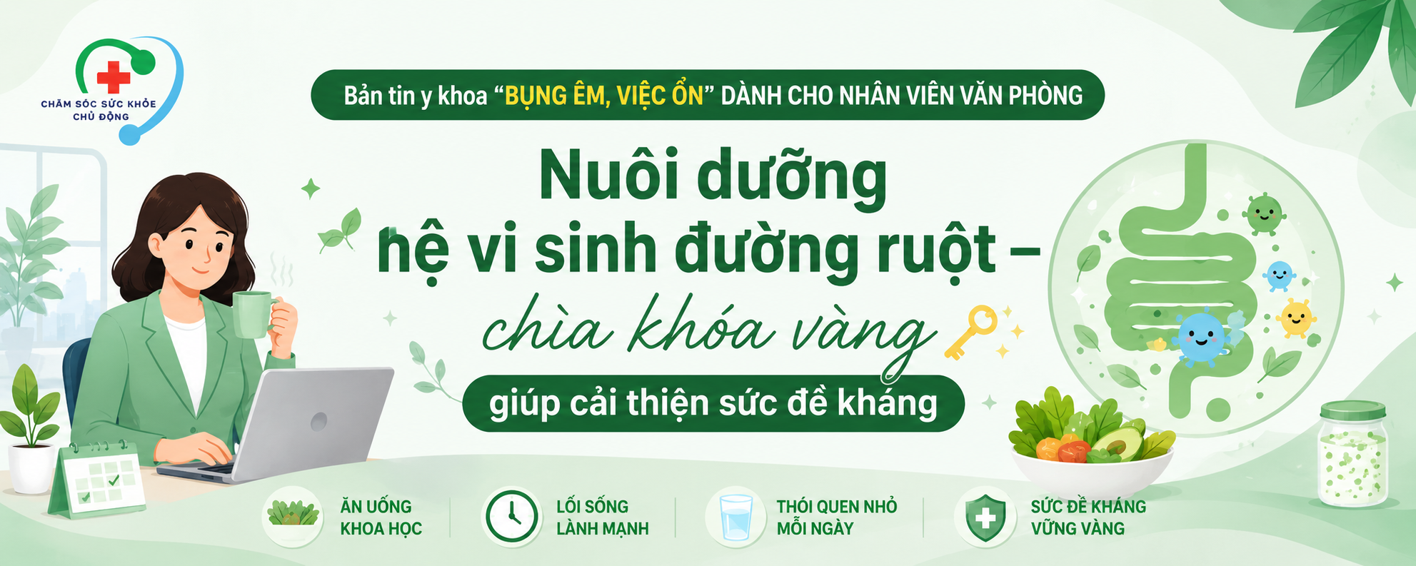 Bản tin#08: BẬT MÍ CÁCH NUÔI DƯỠNG HỆ VI SINH ĐƯỜNG RUỘT BỀN VỮNG - HẠN CHẾ PHỤ THUỘC VÀO MEN TIÊU HÓA BỔ SUNG